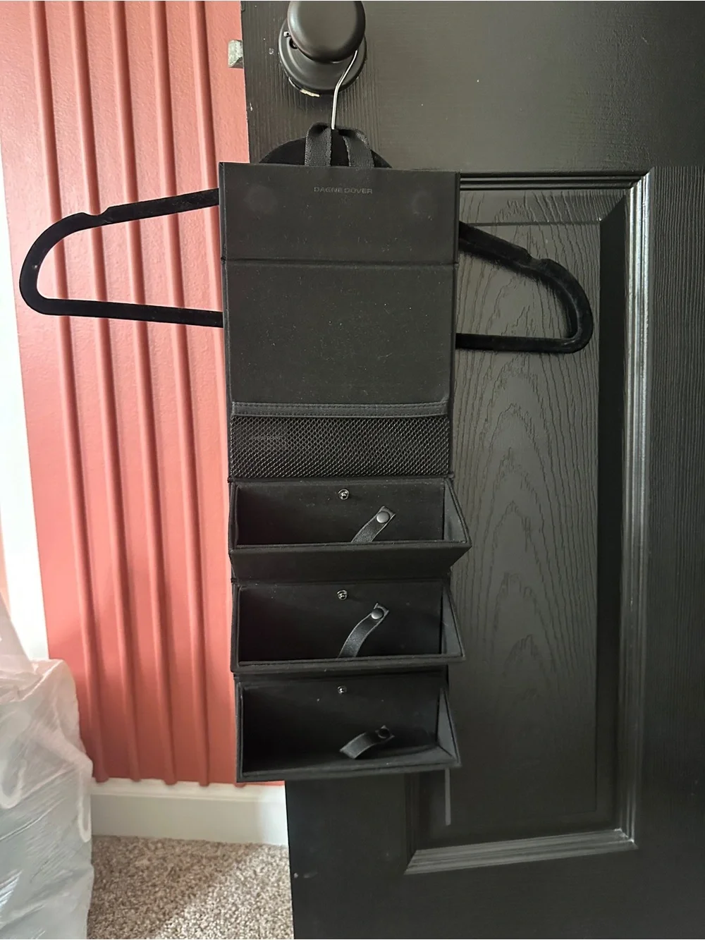 Dagne Dover Black Foldable Eyewear Organizer